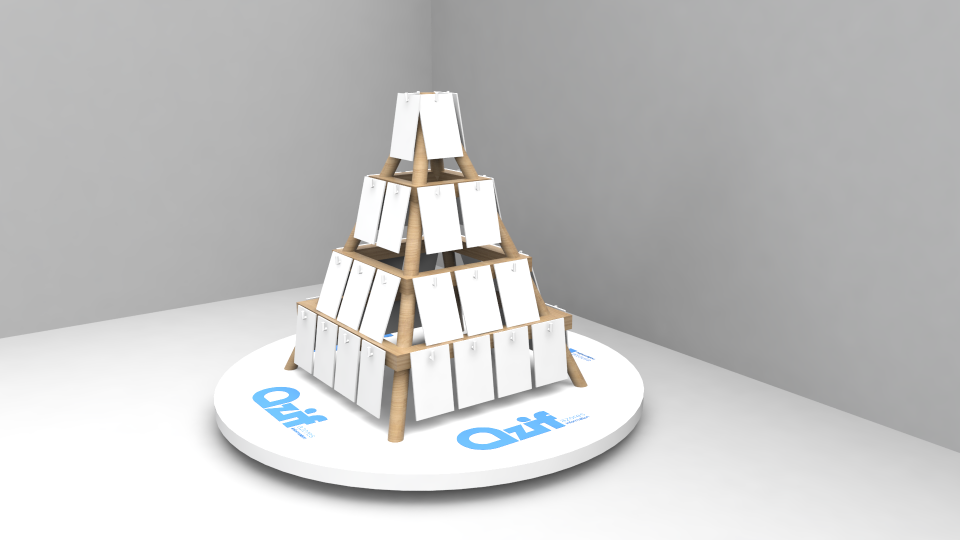 Expositor para Cartões